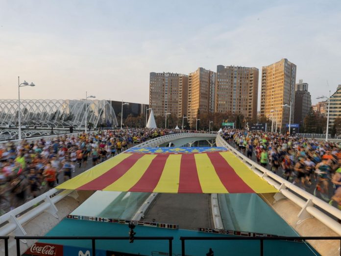 El Maratón Valencia rinde un homenaje a las víctimas de la DANA