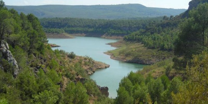 Embalse de la forata en Yàtova