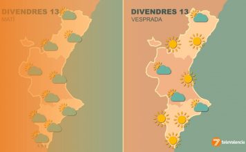 El tiempo en Valencia del 13 al 15 de diciembre