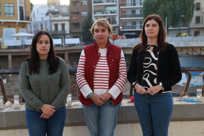 Lorena Silvent (Catarroja), Maribel Albalat (Paiporta) y Eva Sanz (Benetússer)