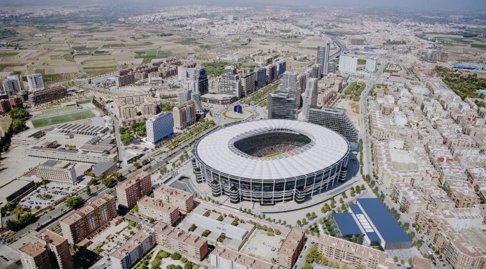 Las torres del Nou Mestalla ganan terreno al estadio