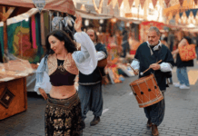El barrio de Ruzafa acoge un año más el tradicional mercado de Sant Blai