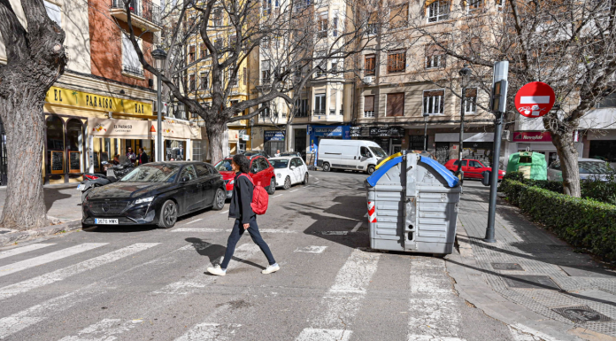 El cruce de dos calles de Valencia se cerrará al tráfico para convertirse en zona peatonal