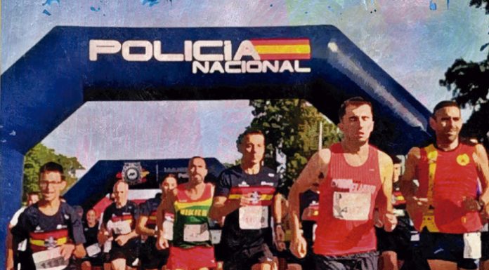 La Policía Nacional celebra «la ruta 091» en Valencia