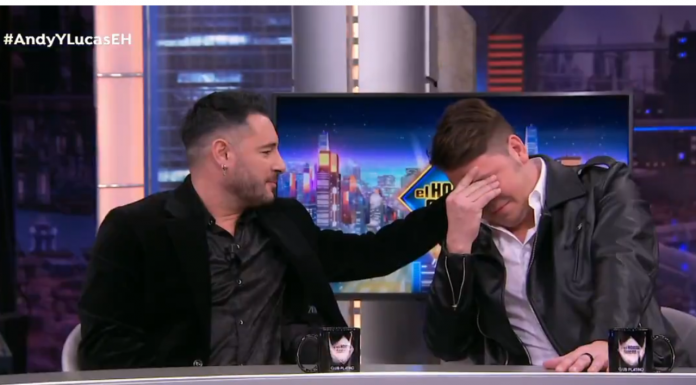 Lucas, de Andy y Lucas, rompe a llorar en 'El Hormiguero' y aclara la polémica sobre su nariz