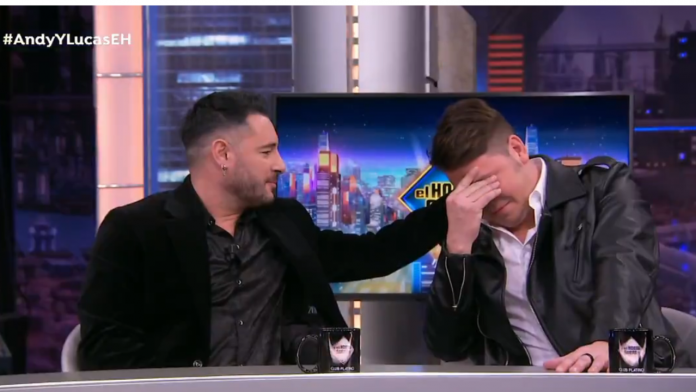 Lucas, de Andy y Lucas, rompe a llorar en 'El Hormiguero' y aclara la polémica sobre su nariz