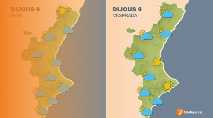 Valencia vivirá unos días primaverales con temperaturas por encima de la media