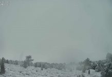 Nieve, granizo y lluvia: las imágenes más impactantes de la dana