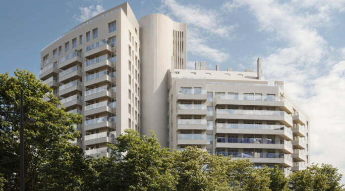 Así será la nueva fachada del edificio incendiado de Campanar tras su rehabilitación