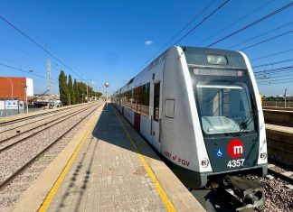 Una nueva avería eléctrica provoca retrasos en tres líneas de Metrovalencia