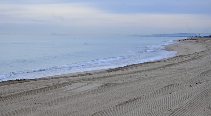 Las playas de Valencia recuperan la normalidad tras la DANA