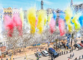 La EMT ofrece 13.000 plazas laborables para ver las mascletaes