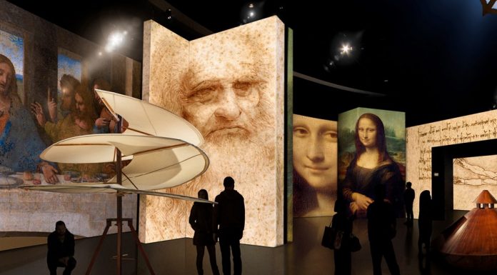 Una exposición inmersiva sobre la obra de Leonardo Da Vinci llega a Valencia