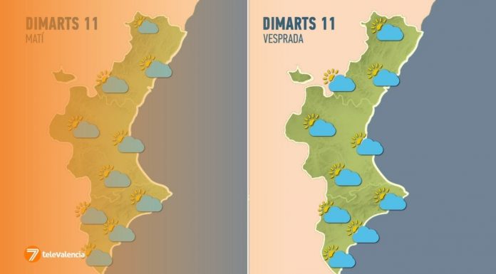 La lluvia vuelve a Valencia con un episodio de tormenta y granizo: estos son los días que más lloverá La lluvia vuelve a Valencia con un episodio de tormenta y granizo: estos son los días que más lloverá
