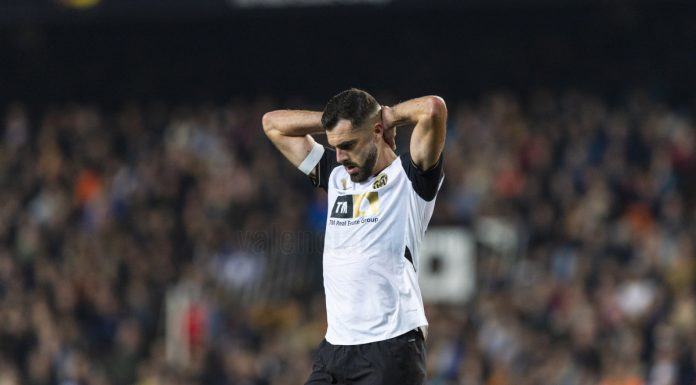 Derrota del Valencia frente al Atlético de Madrid