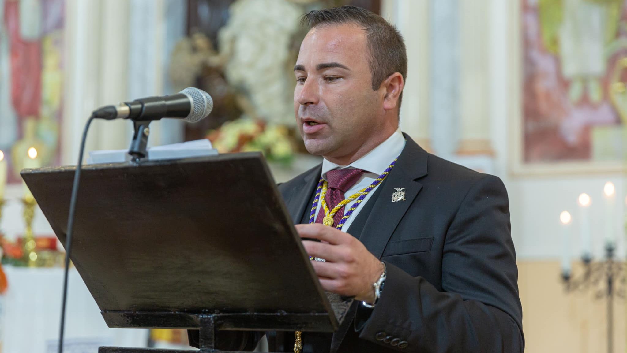 Carles Genís: "La Semana Santa Marinera se vive con pasión, fe y mucha intensidad"