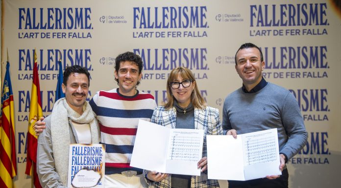 De ‘Arrimaeta’ al ‘Fallerisme’, así es la canción de las Fallas 2025 Presentación de la campaña 'El fallerisme' de la Diputació de València
