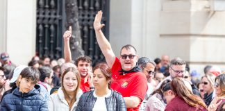 GALERÍA | Búscate en la mascletà de las Fallas 2026