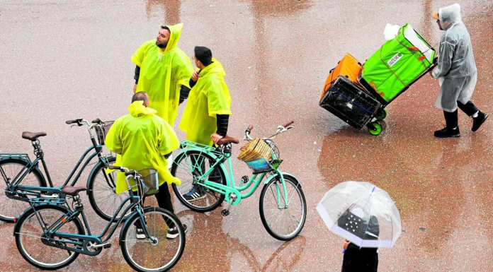 Las lluvias remiten pero regresan el martes con nuevas alertas
