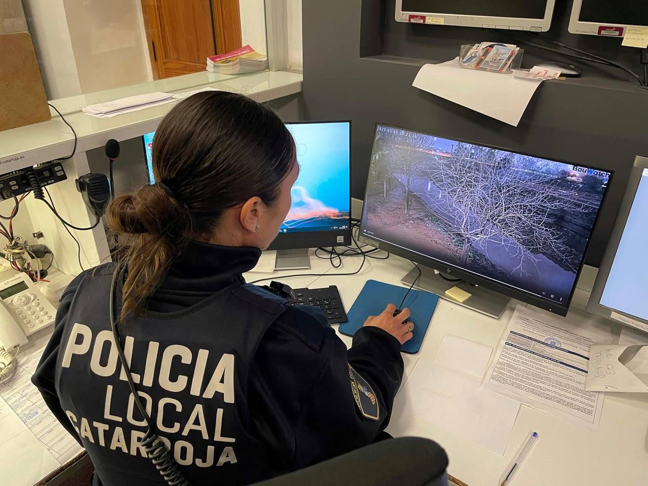 Catarroja i Paiporta instal·len una càmera de vigilància 24h al barranc