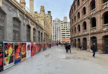 Abren el acceso a la calle Alicante durante Fallas