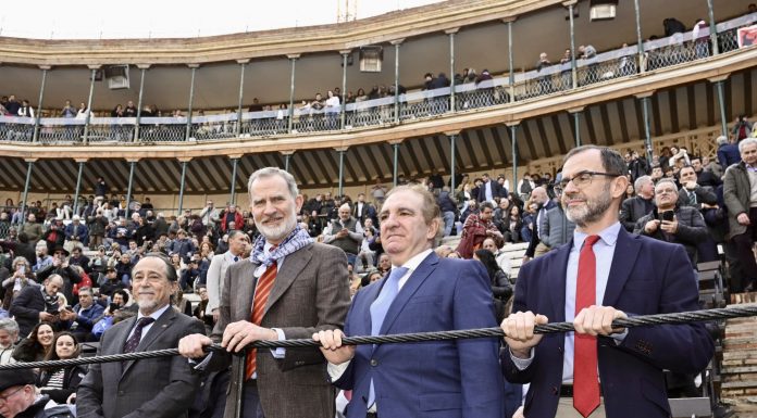 El rey Felipe VI preside la corrida de Toros del día de San José