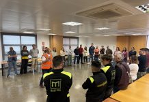 Jornada de seguridad laboral celebrada esta mañana en las instalaciones de la EGM Fuente del Jarro