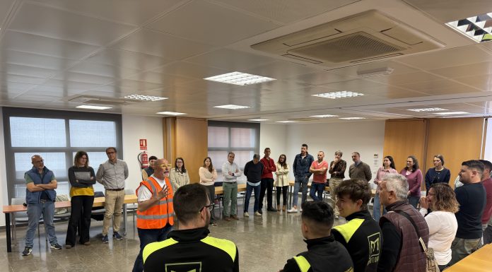 Fuente del Jarro fomenta la seguridad laboral con una jornada formativa dinámica y participativa Jornada de seguridad laboral celebrada esta mañana en las instalaciones de la EGM Fuente del Jarro