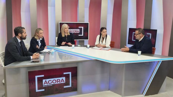 Última tertulia de Ágora en 7TeleValencia. Apagón y DANA