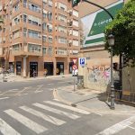 Muere una mujer de 70 años al caerle una farola en la avenida Constitución