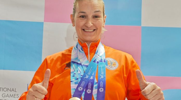 Una Policía Local de Valencia con cinturón negro consigue tres medallas