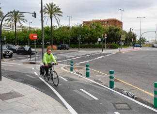 Valencia estrena un nuevo carril bici para conectar el sur de la ciudad