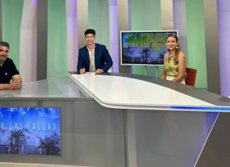 El presidente de la JLF de Sueca y las Falleras Mayores 2026 en Vive las Fallas