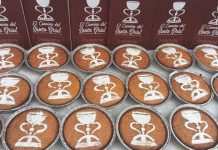 Así es la Coca de «El Camino del Santo Grial» del maestro pastelero Pepe Cotaina