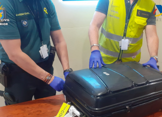 Detienen a dos viajeros en el aeropuerto de Valencia con 6 kilos de cocaína