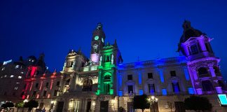El Ayuntamiento proyectará la bandera del Orgullo más grande de Valencia