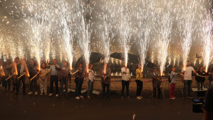 7televalencia passeja sant onofre quart poblet 2025 La imponente 'Roda de Foc' en la rotonda de l'Aigua es uno de los momentos más espectaculares y esperados de la Passejà. Quart de Poblet