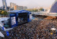 Víctor Pérez: «Valencia somos la cuna de los festivales en Europa y parece que queremos frenarlo» Uno de los escenarios del Festival de Les Arts