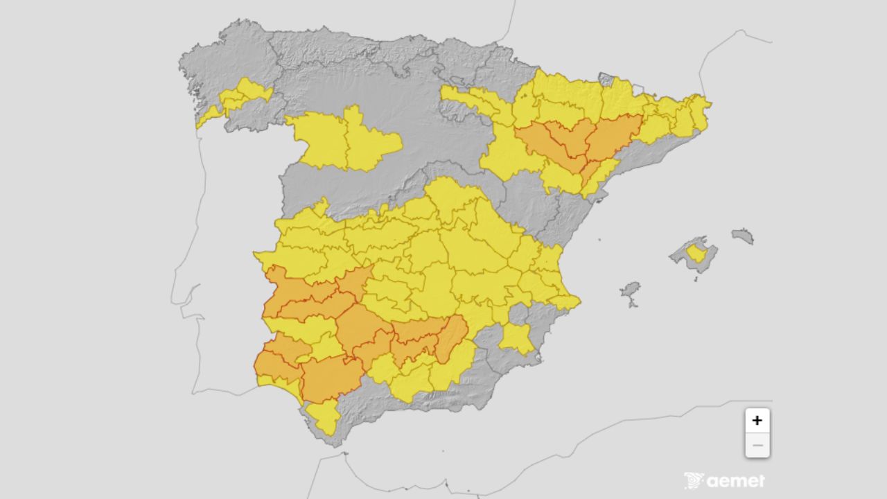 AEMET activa la alerta por temperaturas extremas que rozarán los 40 °C en Valencia AEMET activa la alerta por temperaturas extremas que rozarán los 40 °C en Valencia