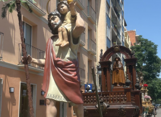 La Roca ‘El Patriarca’ vuelve a las calles de Valencia seis años después