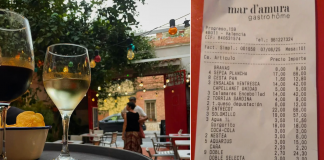 Un grupo de 17 personas hace un 'simpa' de 400 euros en un bar del Cabanyal y deja una reseña negativa