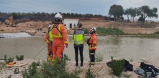 Localizan el cadáver del joven desaparecido en el río Turia