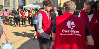Cáritas destina 13,6 millones de euros para ayudar a cerca de 17.000 afectados por la DANA