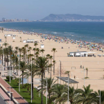 Fallece ahogada una mujer en la playa de Gandia