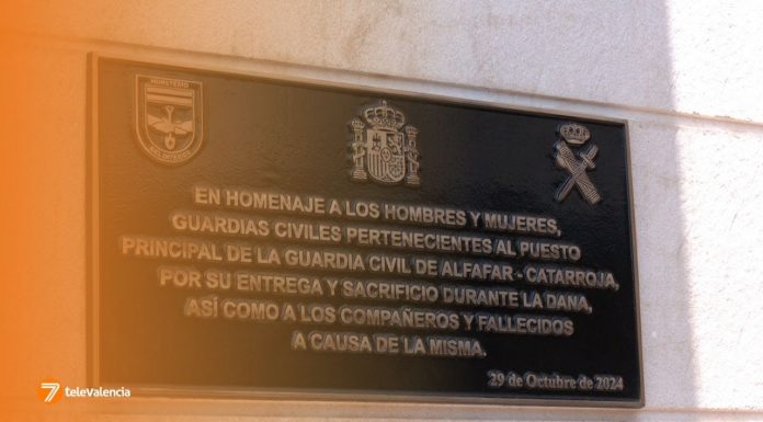 La Mancomunitat de l’Horta Sud homenatja als Guàrdia Civils per la seua labor durant la DANA Amb aquest homenatge, la Mancomunitat de l’Horta Sud continua treballant perque mai s’oblide el tràgic episodi del 29 d’octubre.