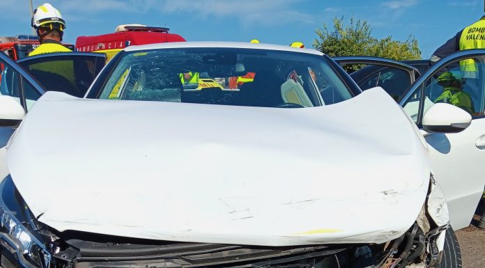 Accidente cerca de la V-30 dirección Picanya