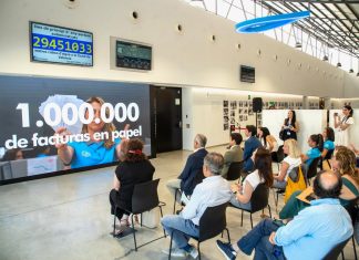 Presentación de la factura de EMIVASA