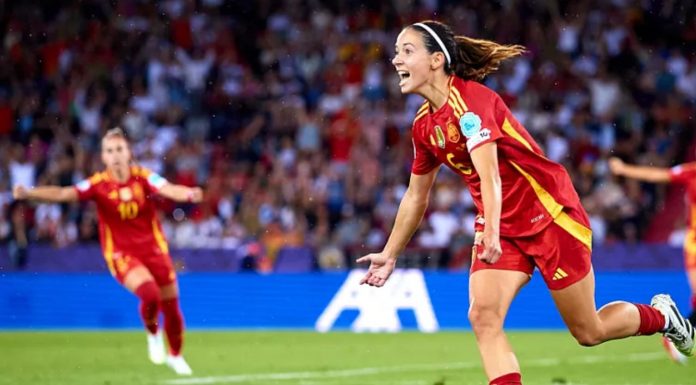Dónde y cómo ver la final de la Eurocopa en pantalla gigante en València Aitana Bonmatí, autora del gol frente a Alemania