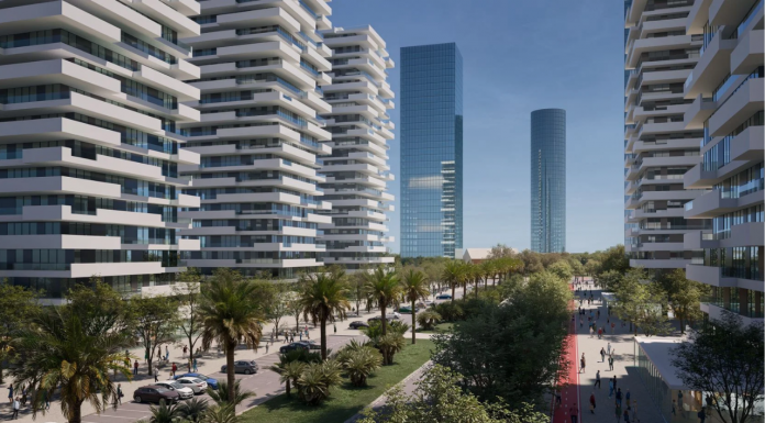 València crece: así serán los nuevos barrios que cambiarán el mapa urbano Recreación del PAI del Grao en València