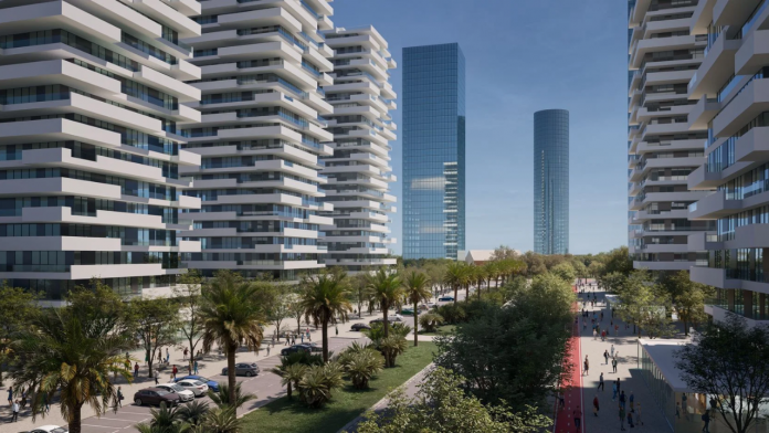 Recreación del PAI del Grao en València